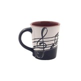 LATTE MUG Music Notes 16 oz.